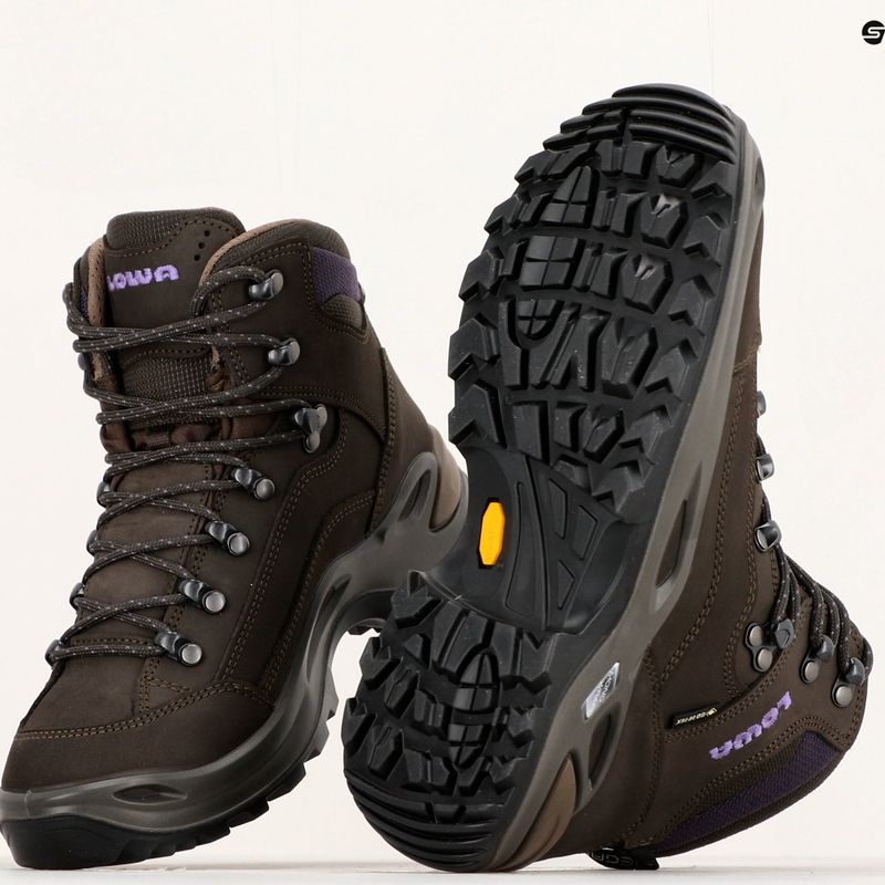 LOWA Renegade GTX Mid Schiefer/Bombenstiefel 11