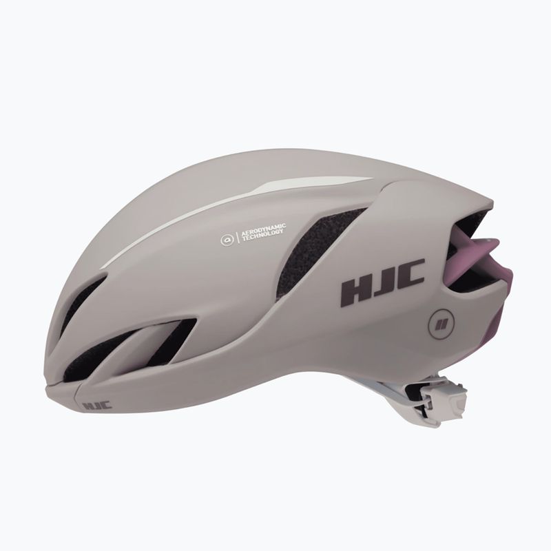 Fahrradhelm HJC Furion 3 mt beige/purple 2