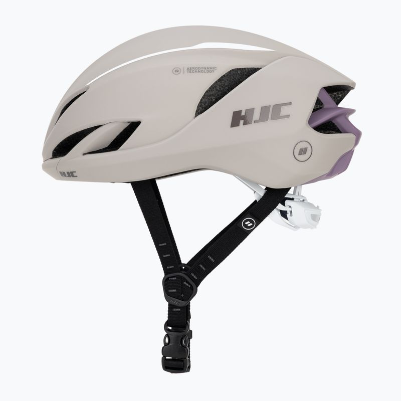 Fahrradhelm HJC Furion 3 mt beige/purple 3