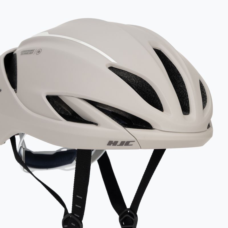 Fahrradhelm HJC Furion 3 mt beige/purple 7