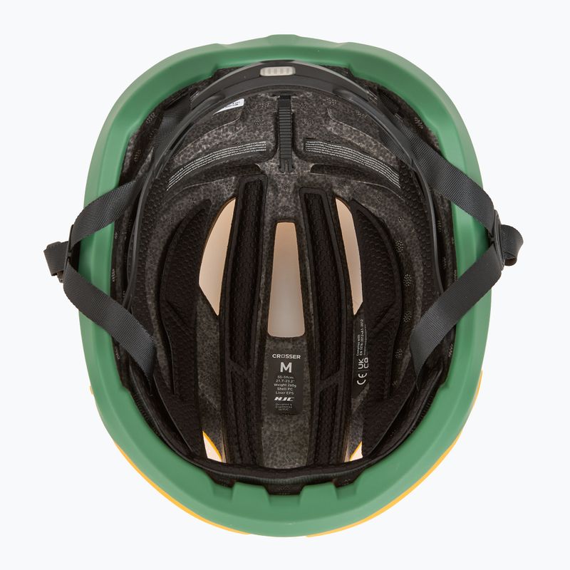 HJC Crosser mt gelb grün Fahrradhelm 5
