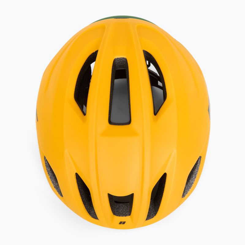 HJC Crosser mt gelb grün Fahrradhelm 6