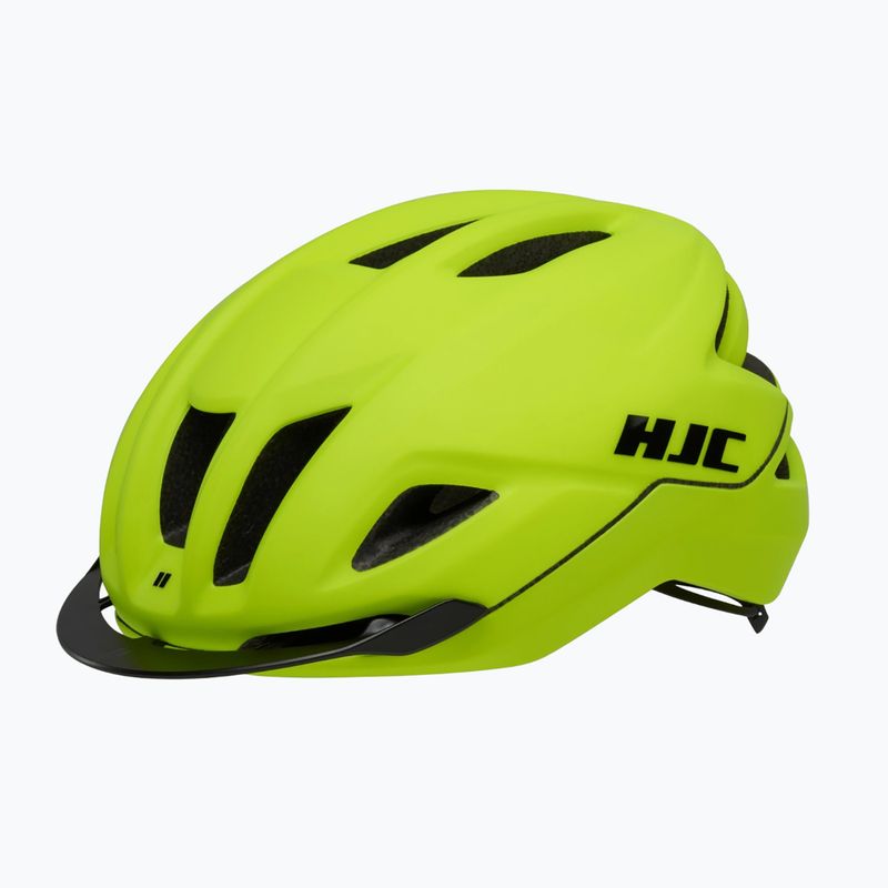 Fahrradhelm HJC Crosser neon yellow 2