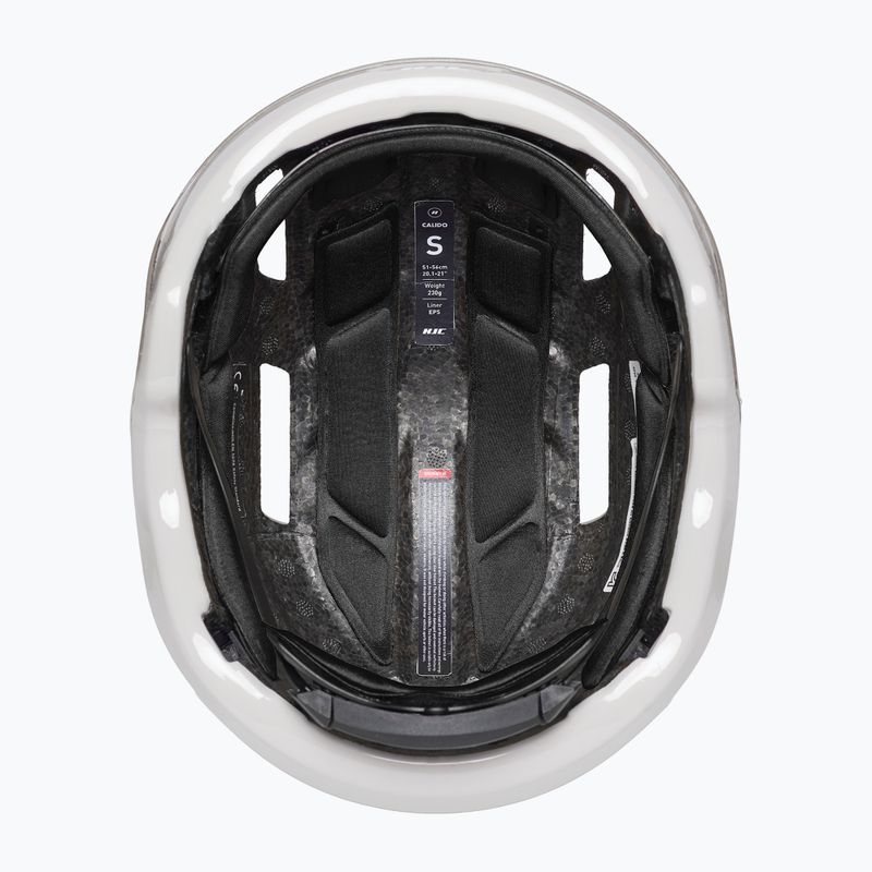 HJC Calido Fahrradhelm weiß/silber 81412301 11