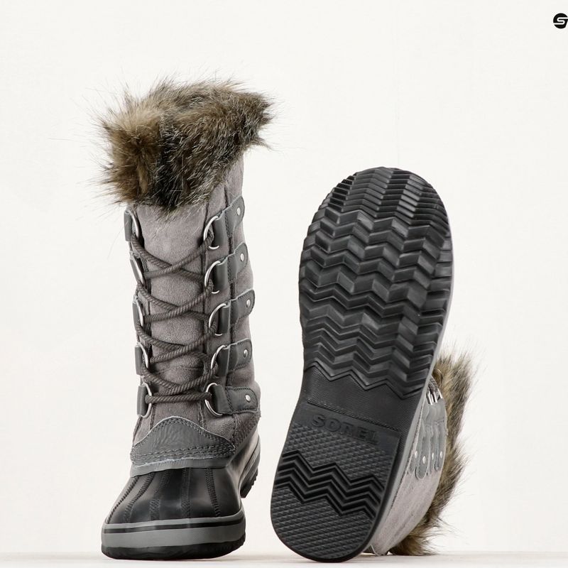 Sorel Joan of Arctic Dtv Steinbruch/schwarz Damen Schneestiefel 16