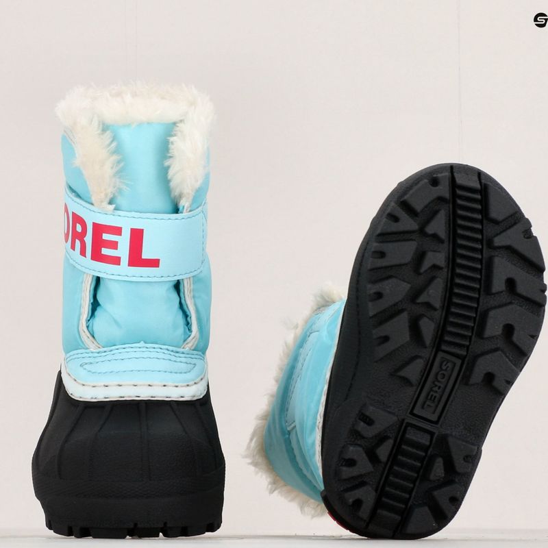 Sorel Snow Commander Kinderschneestiefel ocean surf/cactus rosa 16
