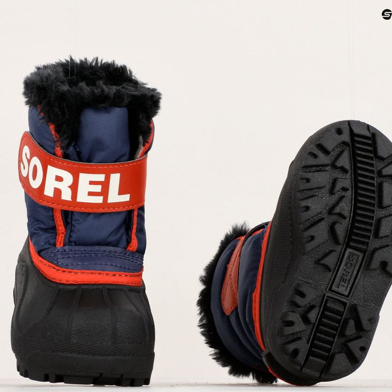 Sorel Snow Commander Kinderschneestiefel nocturnal/segelrot 15