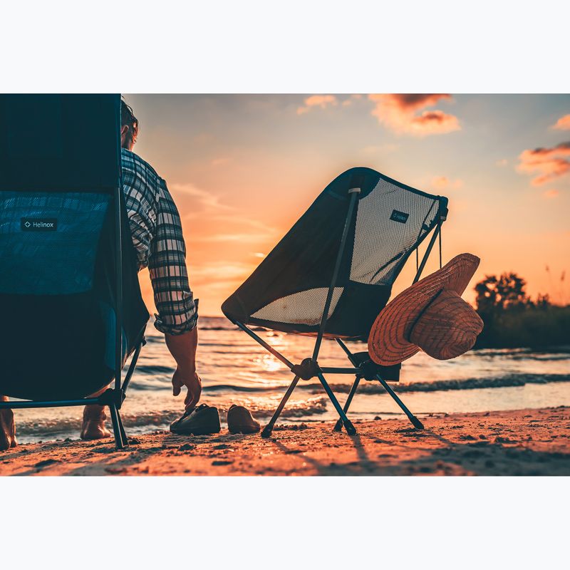 Helinox One blauer Block Wanderstuhl 8