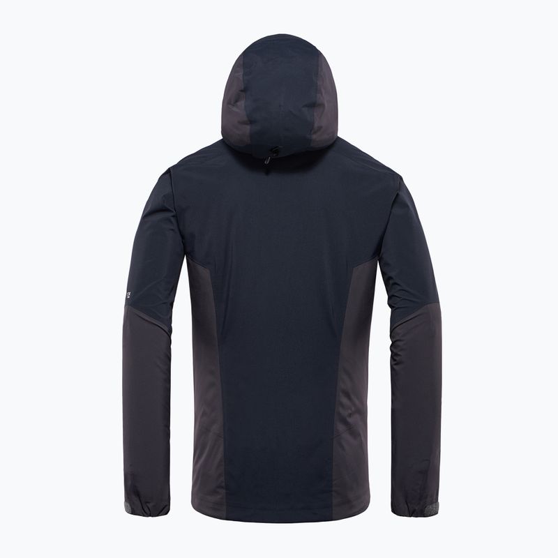BLACKYAK Herren Regenjacke Barzona schwarz-grau 191000906 2