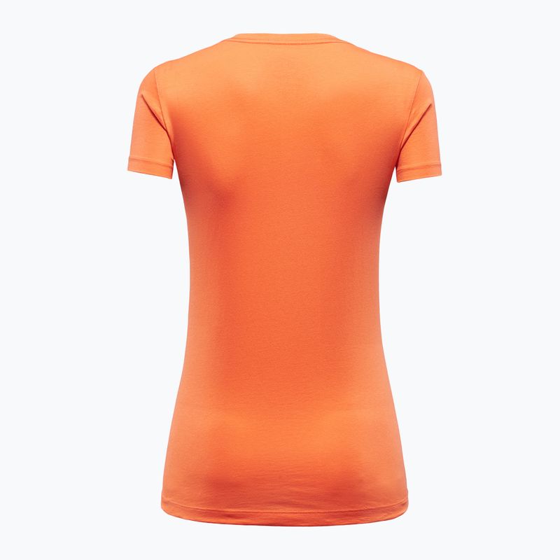 Damen-Trekking-T-Shirt BLACKYAK Senepol Classic Logo orange 1901087 2