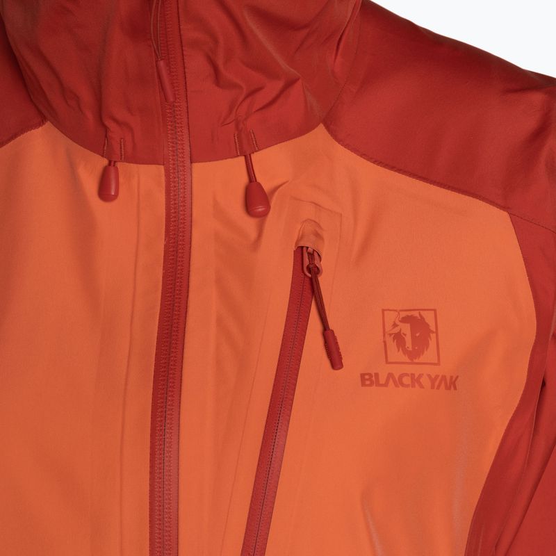 Damen Regenjacke BLACKYAK Zebu orange 20010211B 3