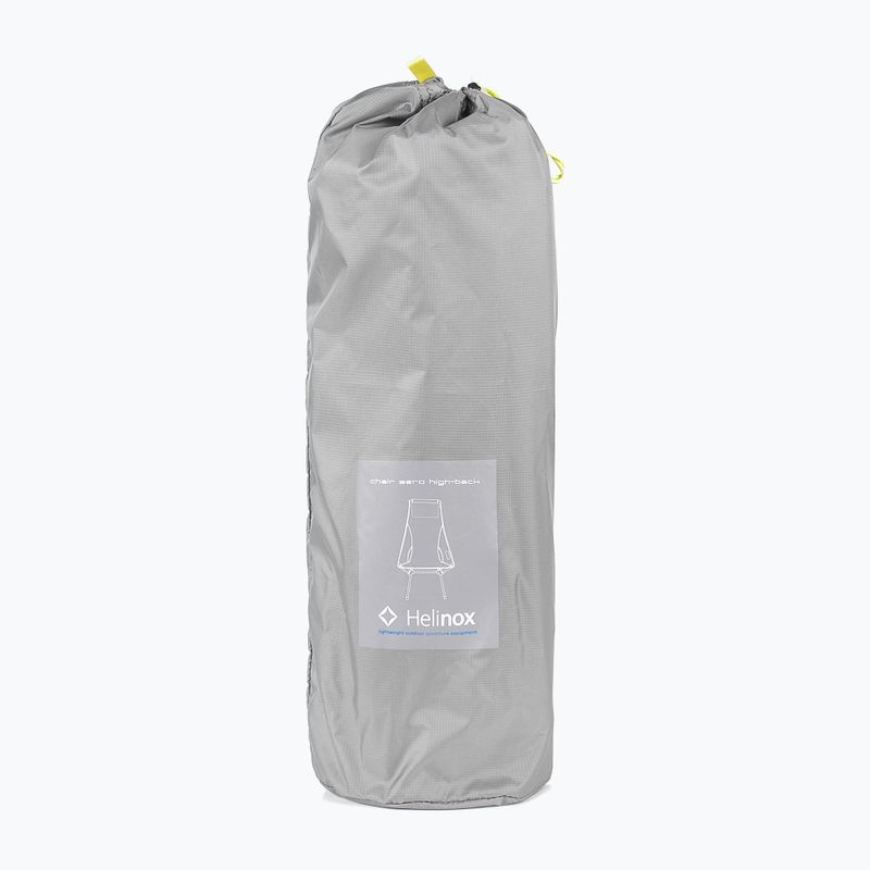 Helinox Zero High Back Wanderstuhl grau 5