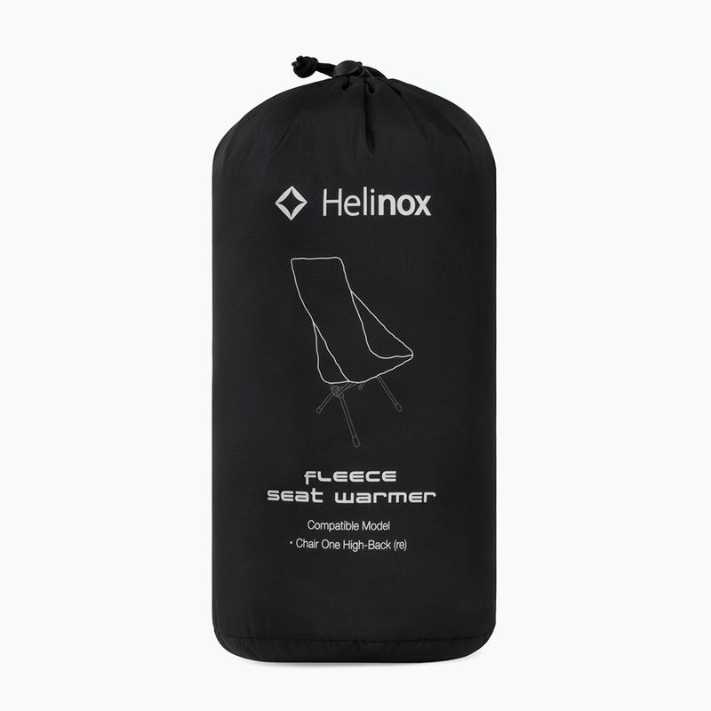 Helinox Fleece-Sitzwärmer für Chair one Highback (re) schwarz 8