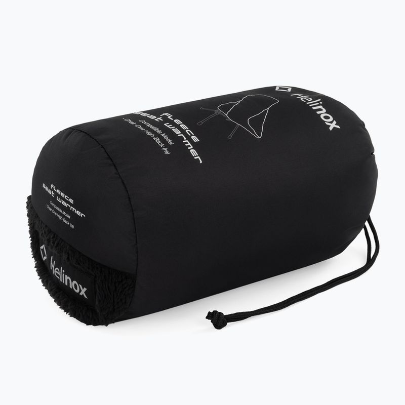 Helinox Fleece-Sitzwärmer für Chair one Highback (re) schwarz 9