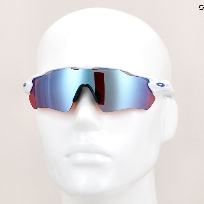 Oakley Radar Ev Path Sonnenbrille poliert weiß/prizm Schnee 9