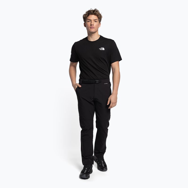 Herren Softshellhose The North Face Diablo schwarz NF00A8MPJK31 2