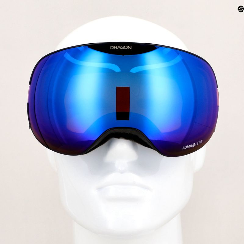 DRAGON X2 icon blue/lumalens blue ion/amber Skibrille 11