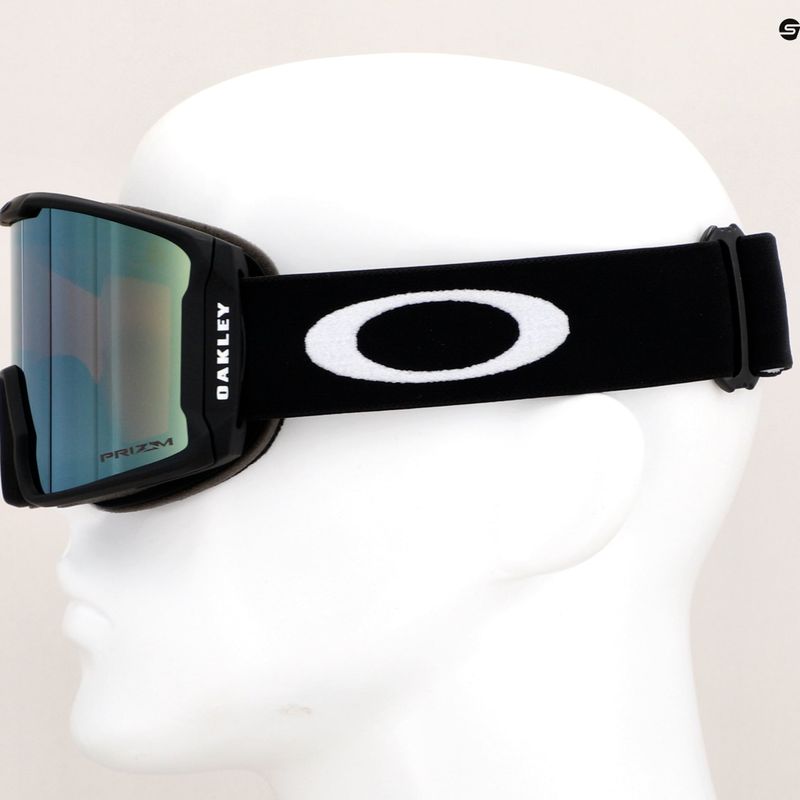 Oakley Line Miner mattschwarz/prizm Salbei Gold Skibrille 7