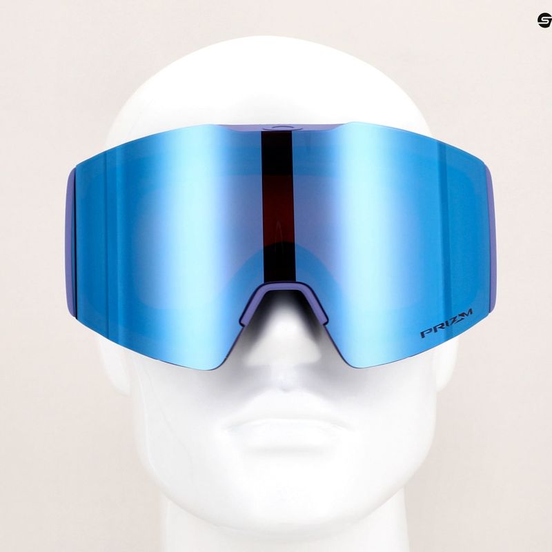 Oakley Fall Line matt lila/prizm sapphire iridium Skibrille 7