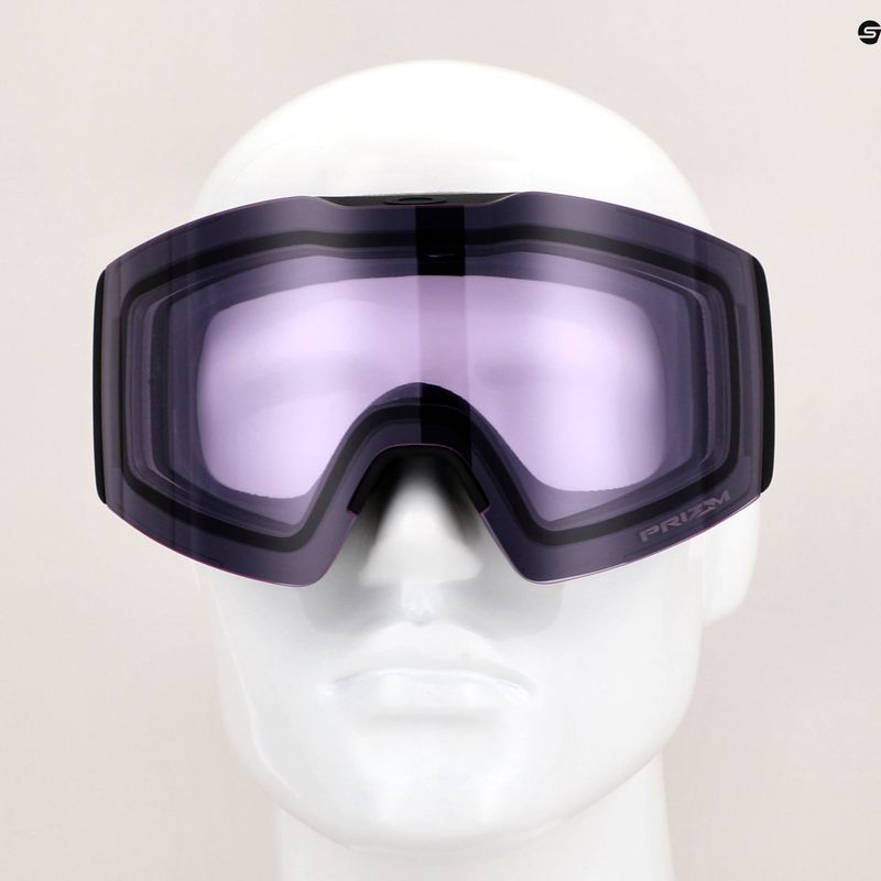 Oakley Fall Line matt schwarz/prizm Schnee klar Skibrille 10