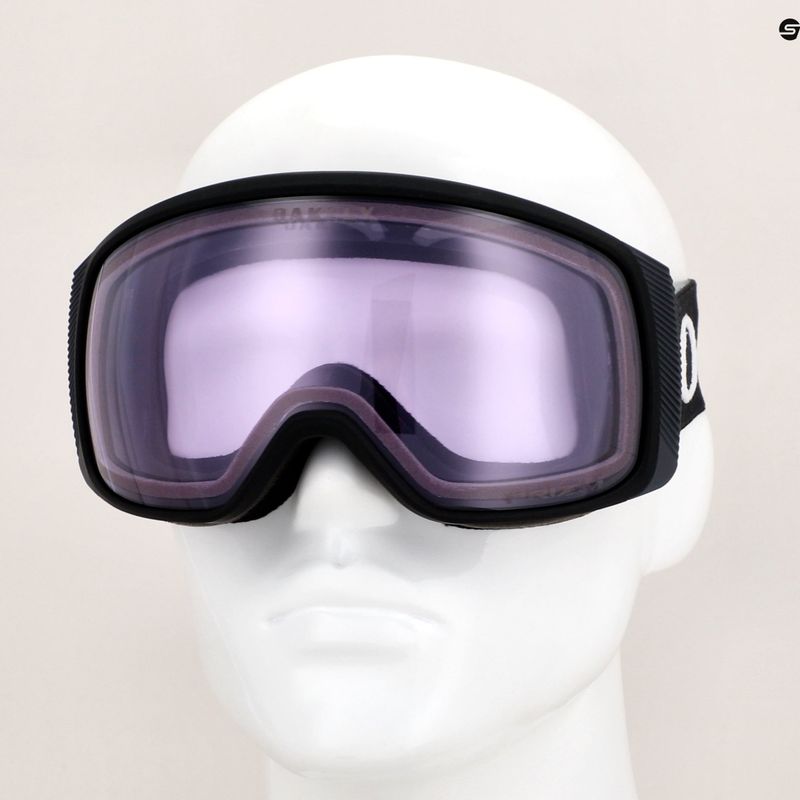 Oakley Flight Tracker mattschwarz/prizm snow rose Skibrille 10