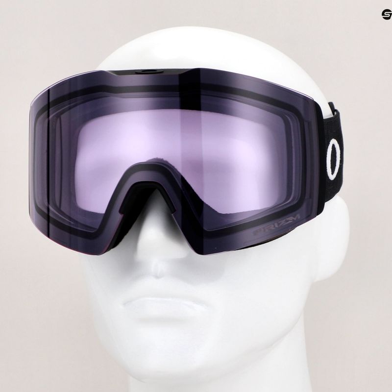 Oakley Fall Line matt schwarz/prizm Schnee klar Skibrille 10