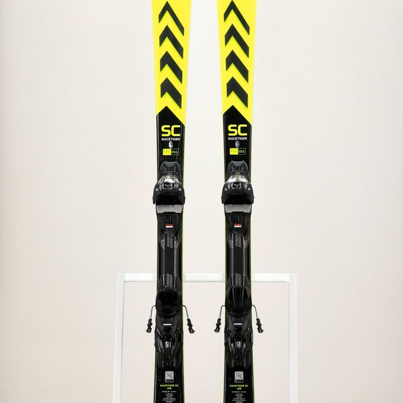 Völkl Racetiger SC Yellow + vMotion 10 GW gelb/schwarz Abfahrtsski 11