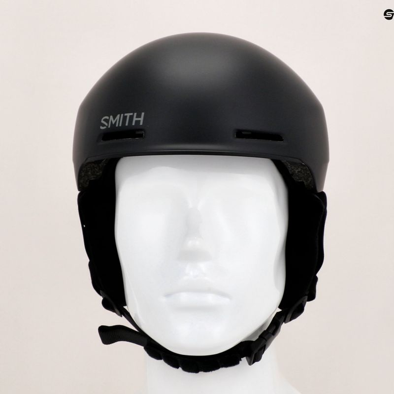 Smith Method Mips Skihelm mattschwarz 7