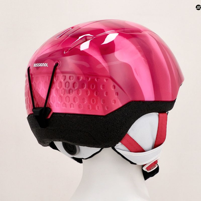 Rossignol Kinderskihelm Whoopee Impacts rosa 12