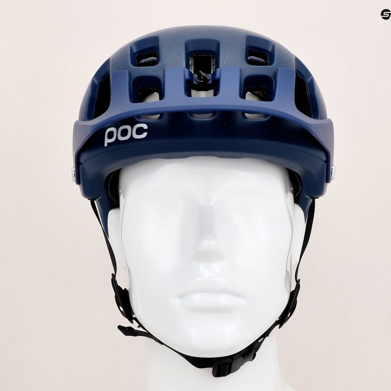 Fahrradhelm POC Tectal Blei blau matt 7