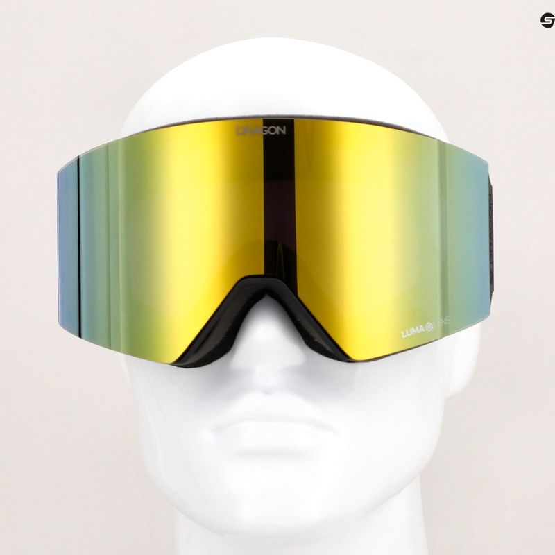 DRAGON RVX MAG OTG bryan iguchi signature/lumalens gold ion/violett Skibrille 12
