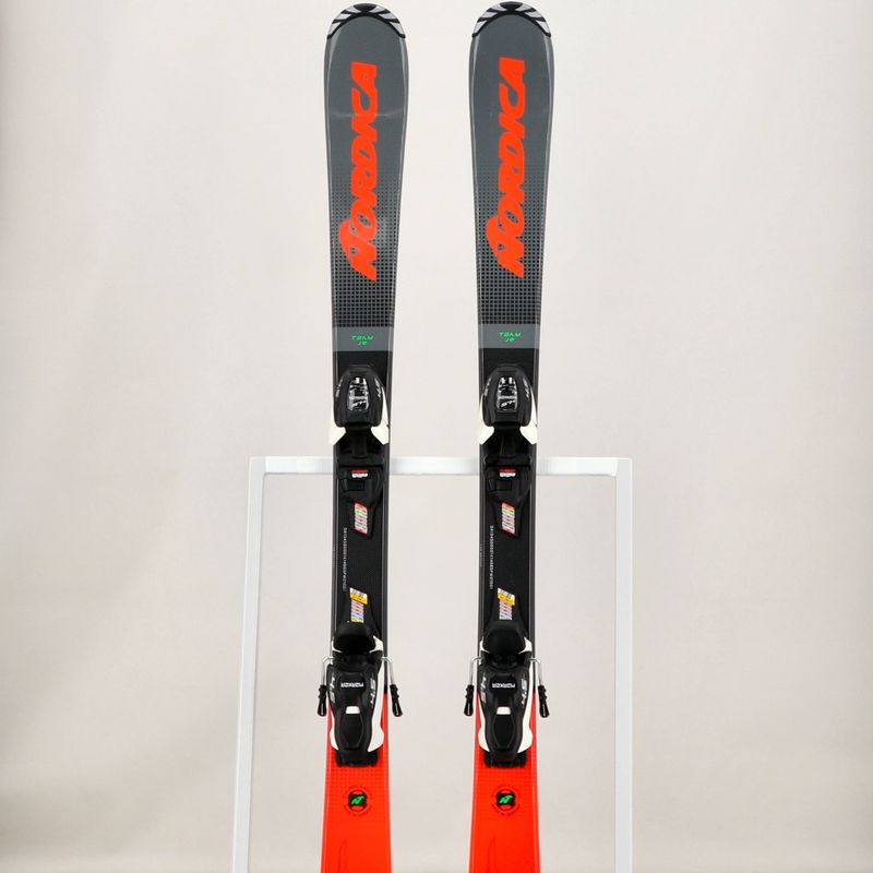Kinder-Abfahrtsski Nordica Team J R + J4.5 FDT grau/rot 14