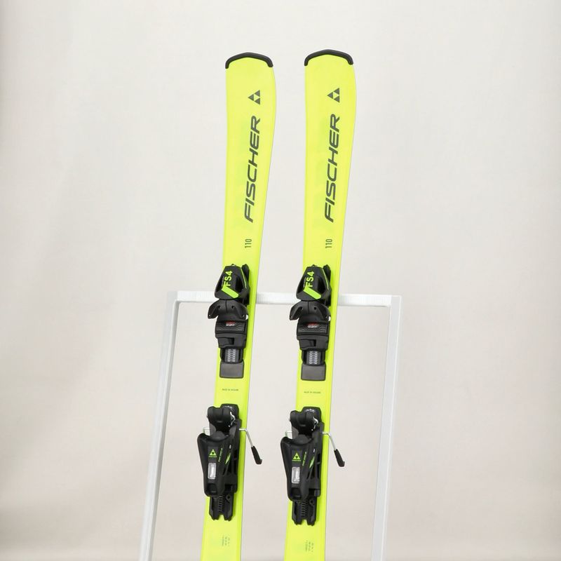 Kinder-Abfahrtsski Fischer RC4 Race Jr Jrs (70-120) + FS4 CA Jrs 10