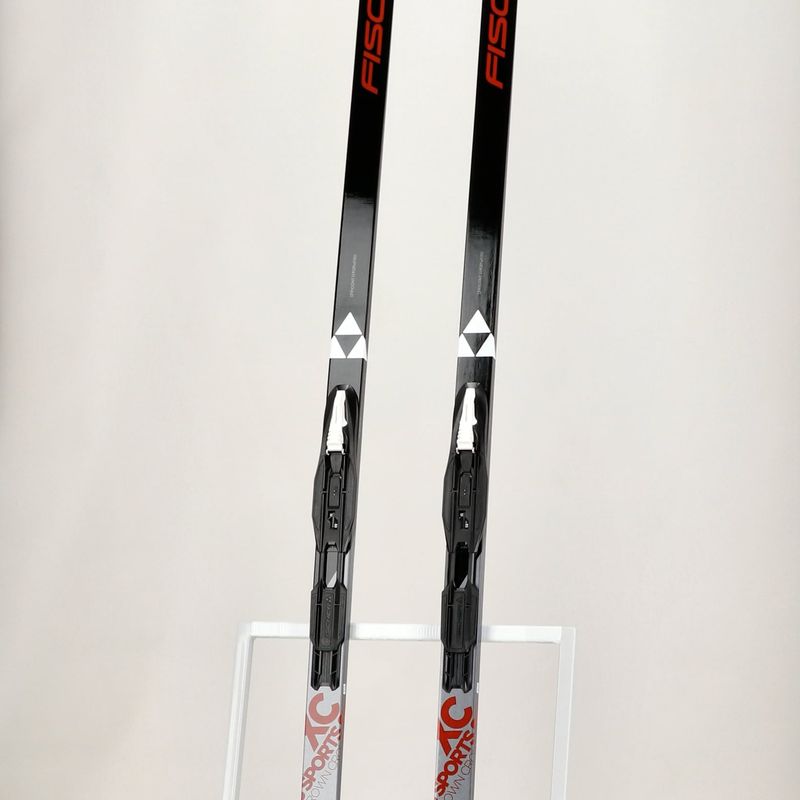 Langlaufski Fischer Sports Crown EF Mounted schwarz-silber NV4422 8