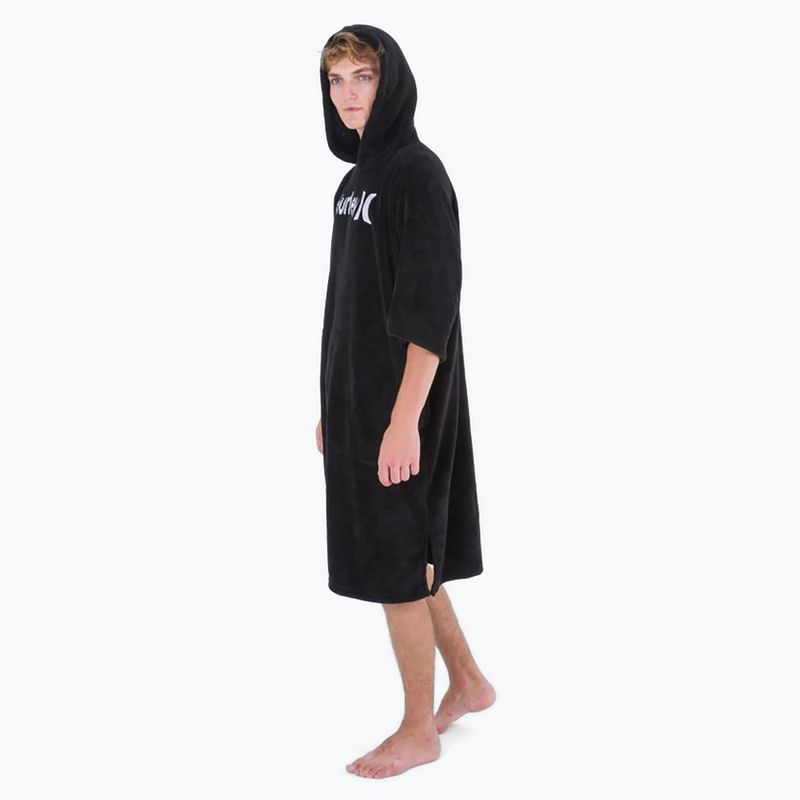 Hurley One&Only schwarzer Poncho 3