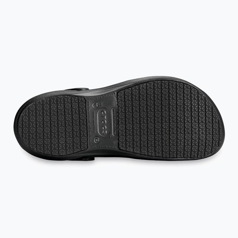 Crocs Work Bistro Herren Flip-Flops schwarz 10