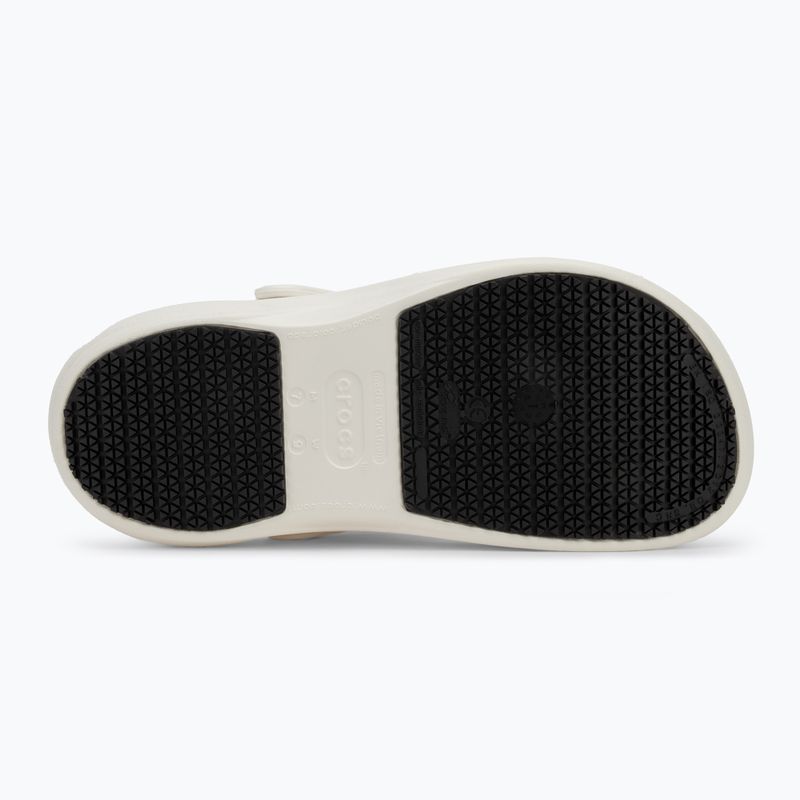 Crocs Work Bistro Flip-Flops weiß 5