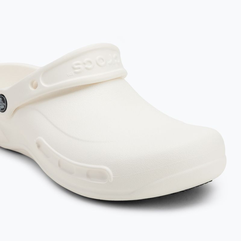 Crocs Work Bistro Flip-Flops weiß 8