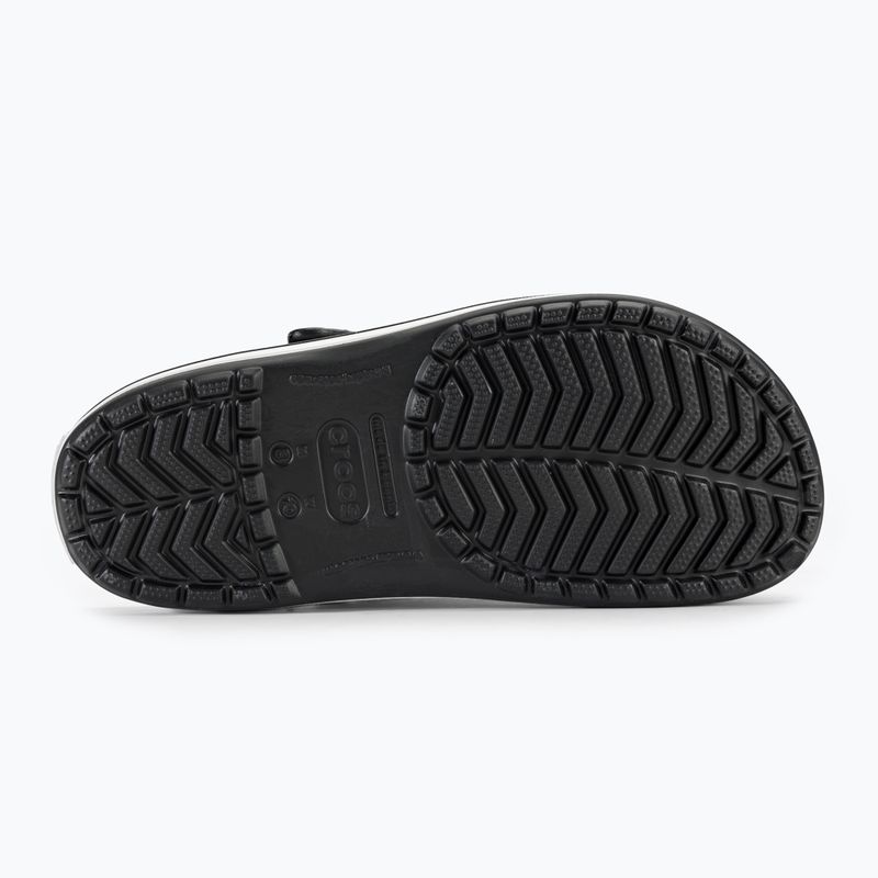 Crocs Crocband Pantoletten schwarz 6