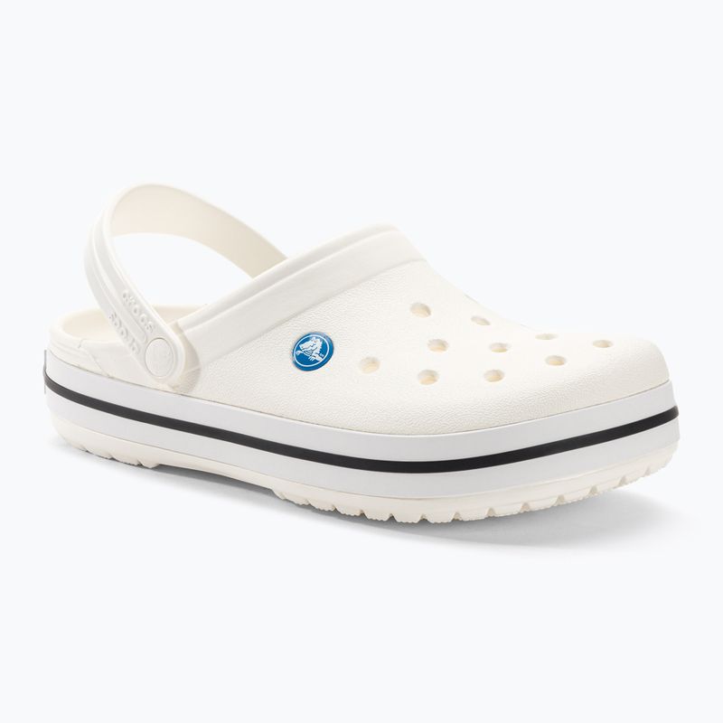 Pantoletten Crocs Crocband weiß 11016 2