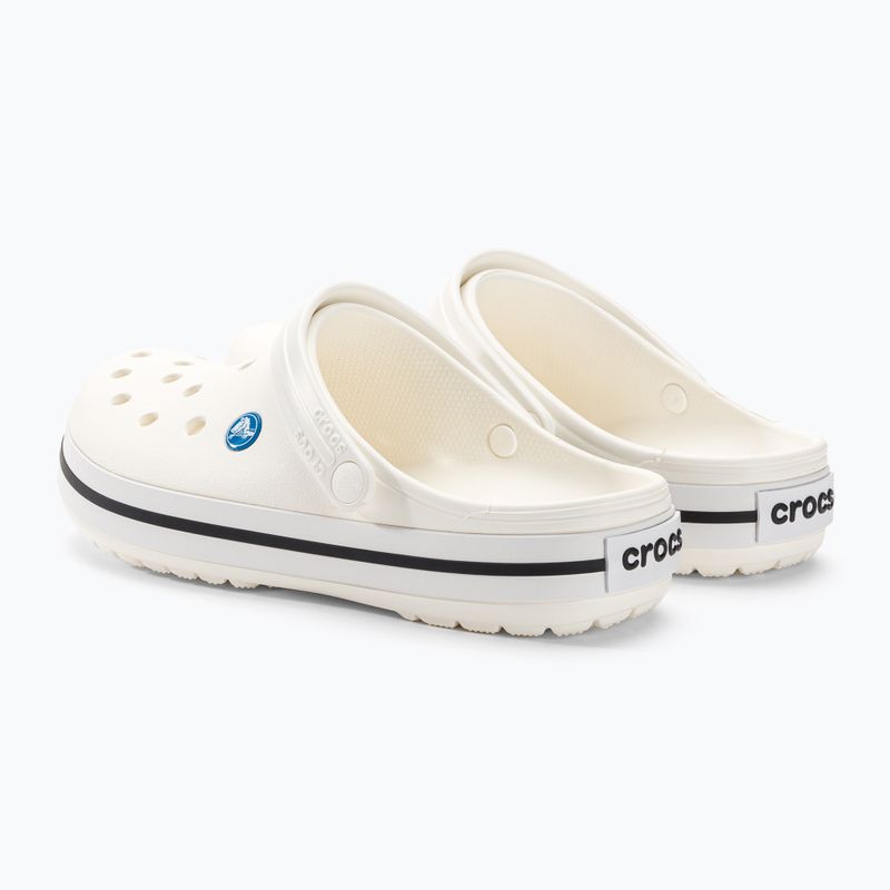 Pantoletten Crocs Crocband weiß 11016