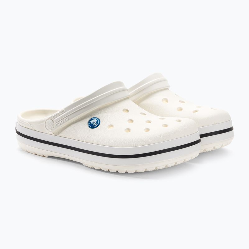 Pantoletten Crocs Crocband weiß 11016