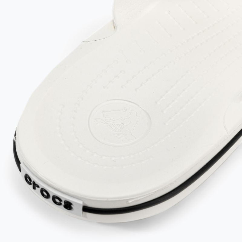 Crocs Crocband Pantoletten weiß 11033-100 8