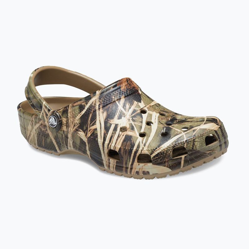 Pantoletten Crocs Classic Realtree khaki 12132