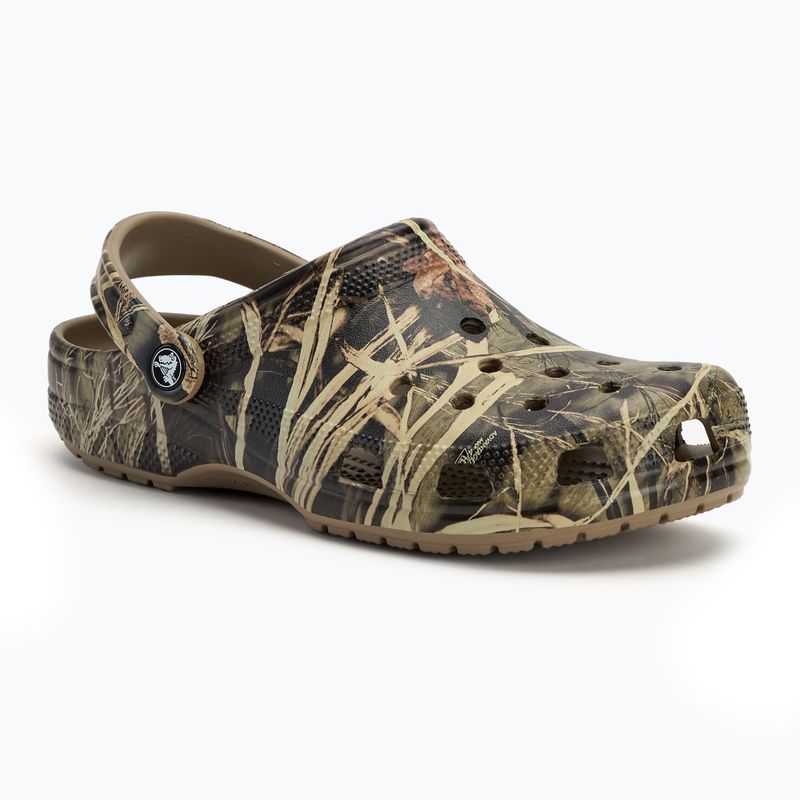 Pantoletten Crocs Classic Realtree khaki 12132