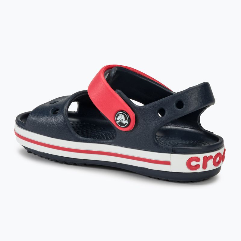 Sandalen Kinder Crocs Crockband Kids Sandal navy/red