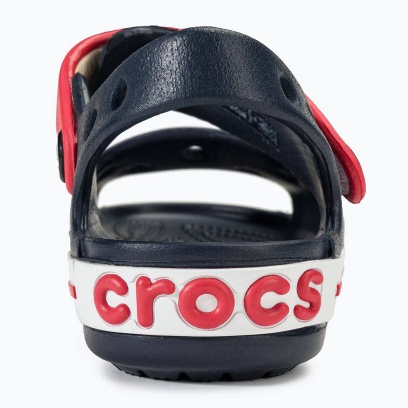 Sandalen Kinder Crocs Crockband Kids Sandal navy/red