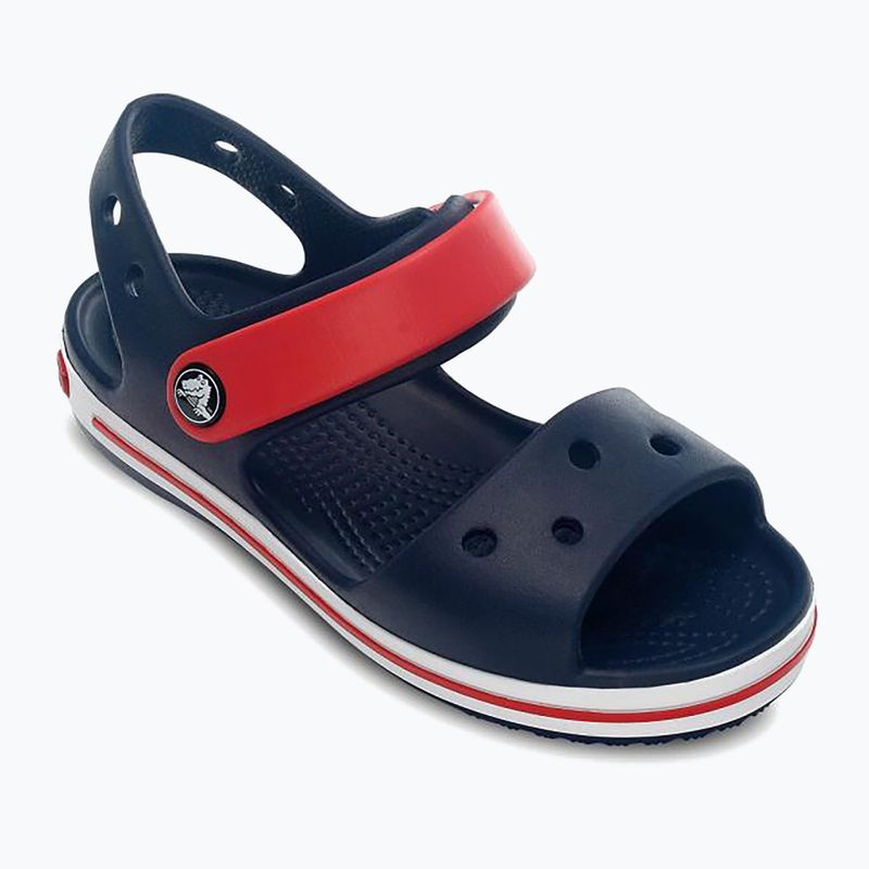 Sandalen Kinder Crocs Crockband Kids Sandal navy/red