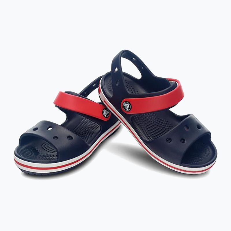 Sandalen Kinder Crocs Crockband Kids Sandal navy/red 10