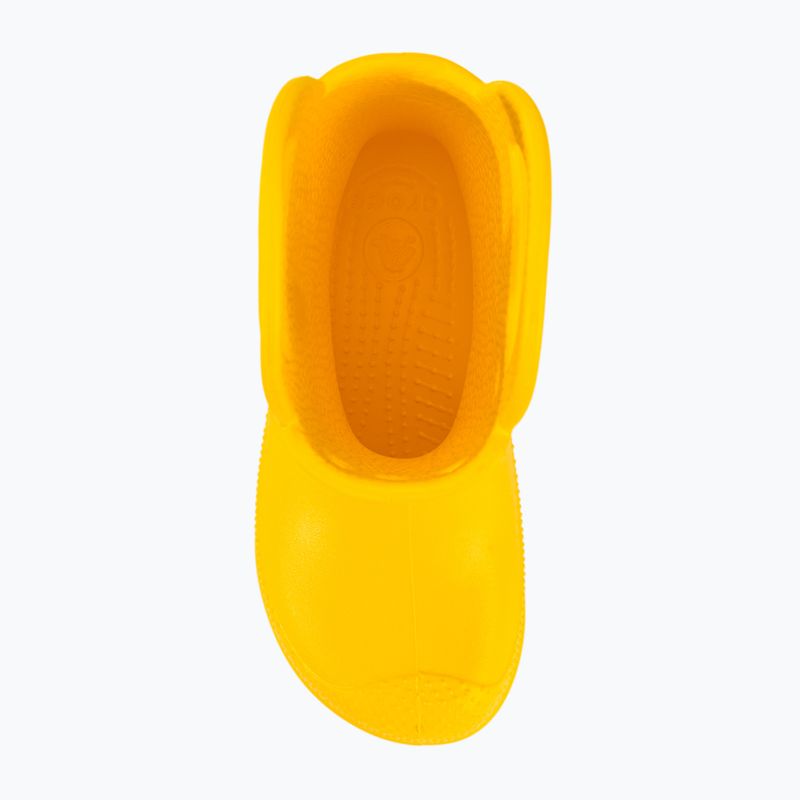 Crocs Handle Rain Boot Kinder gelb